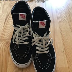 Vans old school high top. Like New!